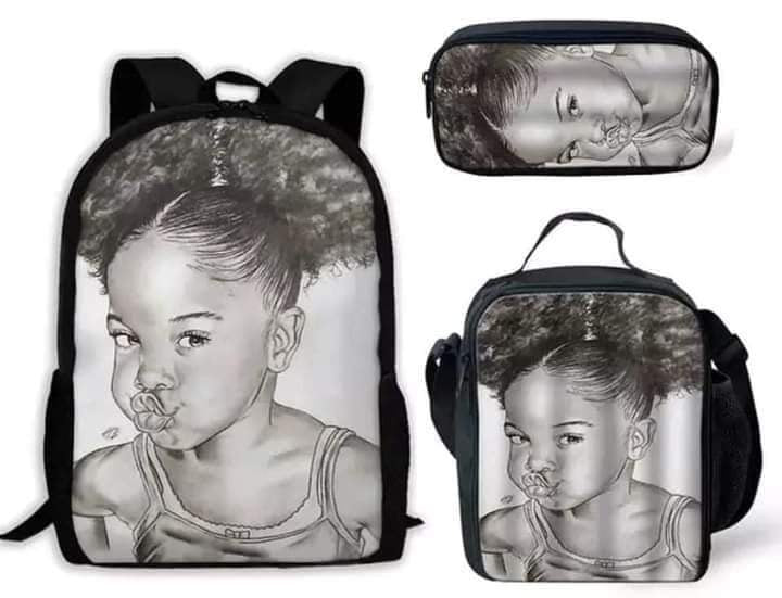 Personalized Book Bag Set