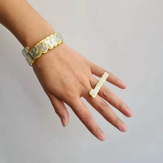 Adult Bracelet & Ring Set